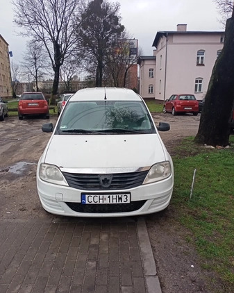 Dacia Logan cena 5500 przebieg: 327000, rok produkcji 2010 z Grudziądz małe 46